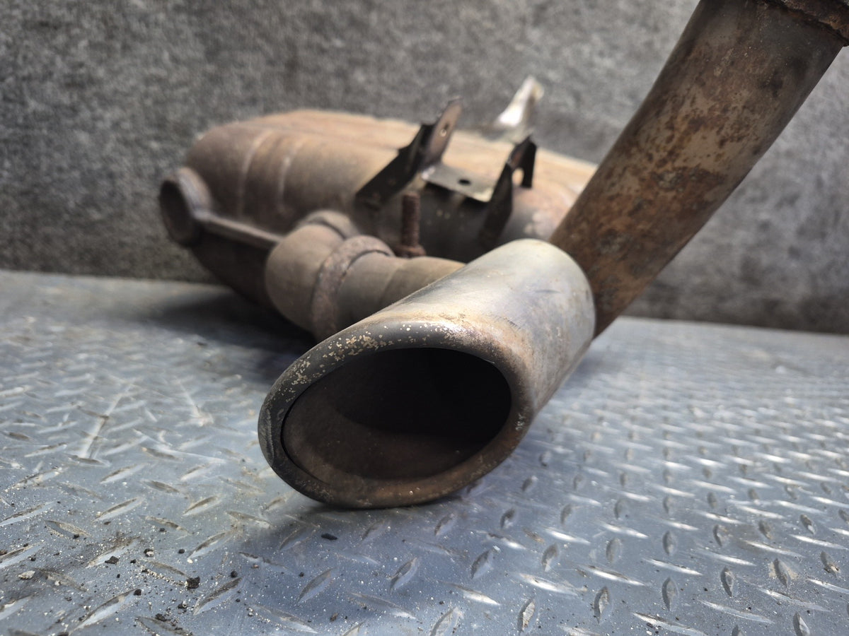 1999-2001 Porsche 911 996 M/T Rear Left Exhaust Muffler w Tip