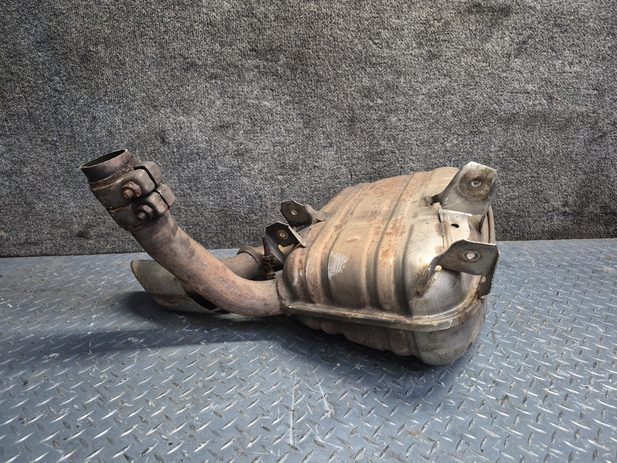1999-2001 Porsche 911 996 M/T Rear Left Exhaust Muffler w Tip