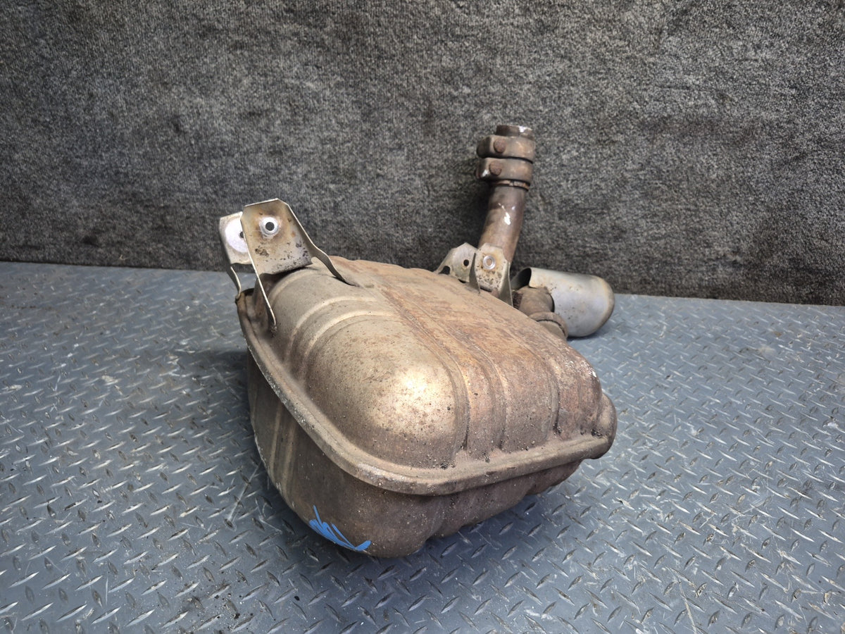 1999-2001 Porsche 911 996 M/T Rear Left Exhaust Muffler w Tip