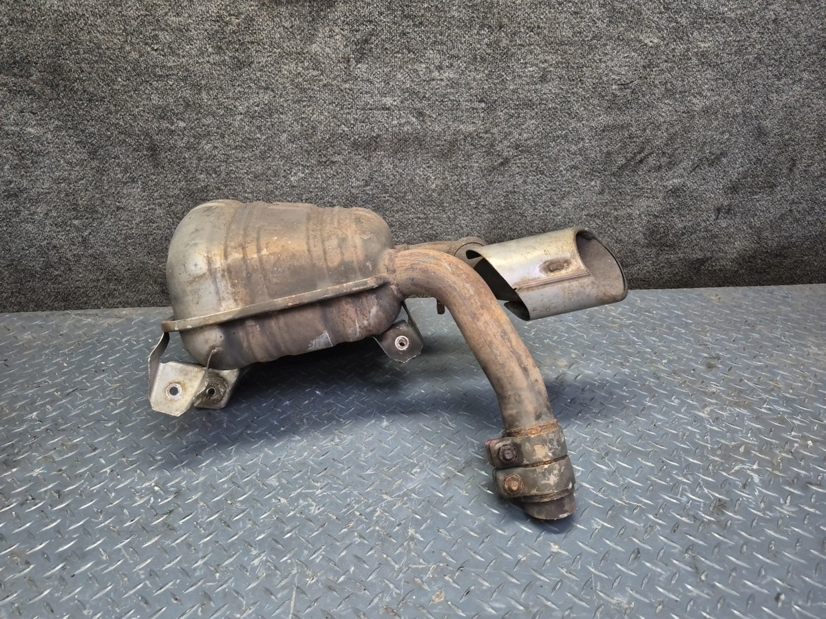 1999-2001 Porsche 911 996 M/T Rear Left Exhaust Muffler w Tip