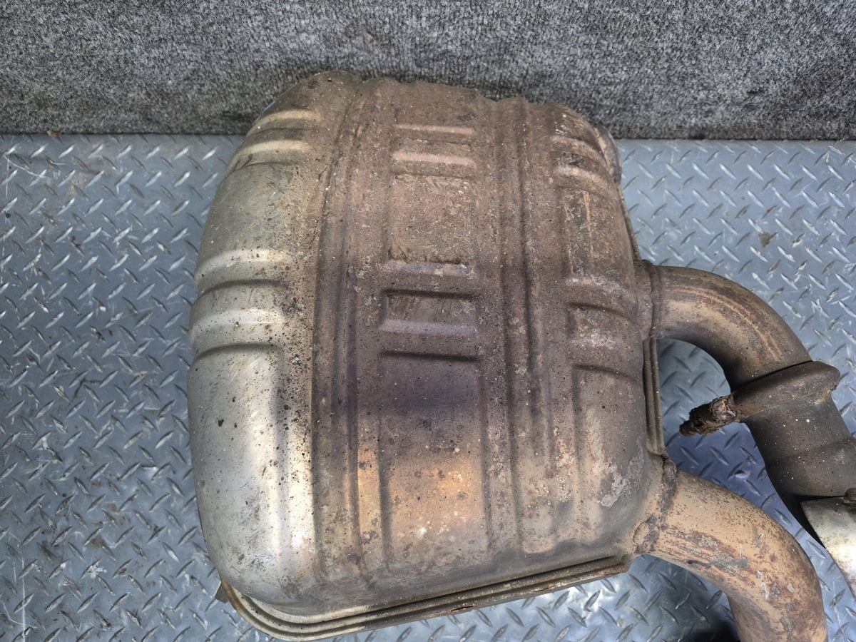 1999-2001 Porsche 911 996 M/T Rear Left Exhaust Muffler w Tip