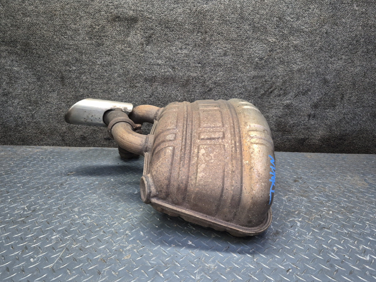 1999-2001 Porsche 911 996 M/T Rear Left Exhaust Muffler w Tip