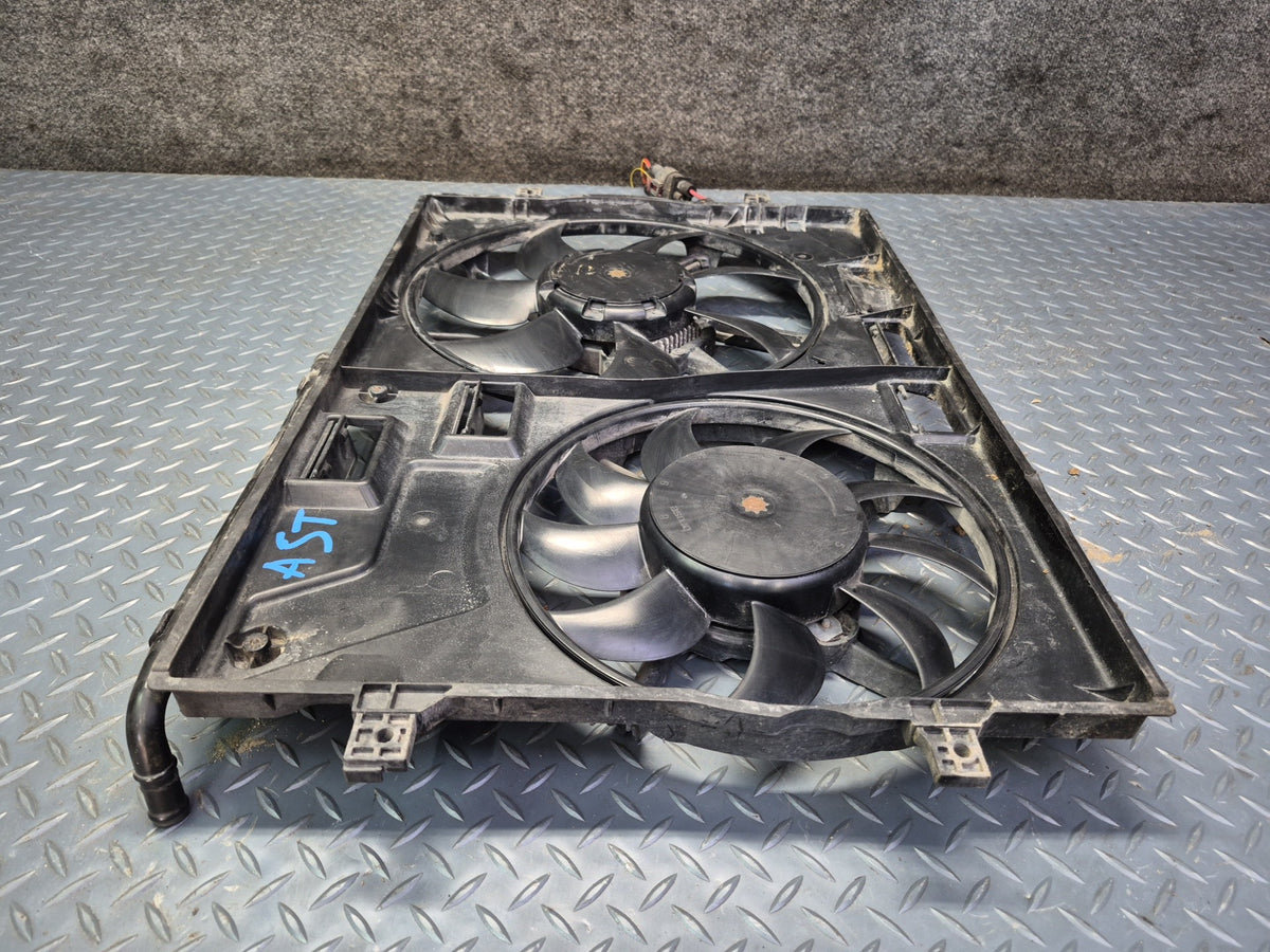 15-20 Audi S3 8VS 2.0L Cooling Radiator Shroud w Fan Assembly OEM