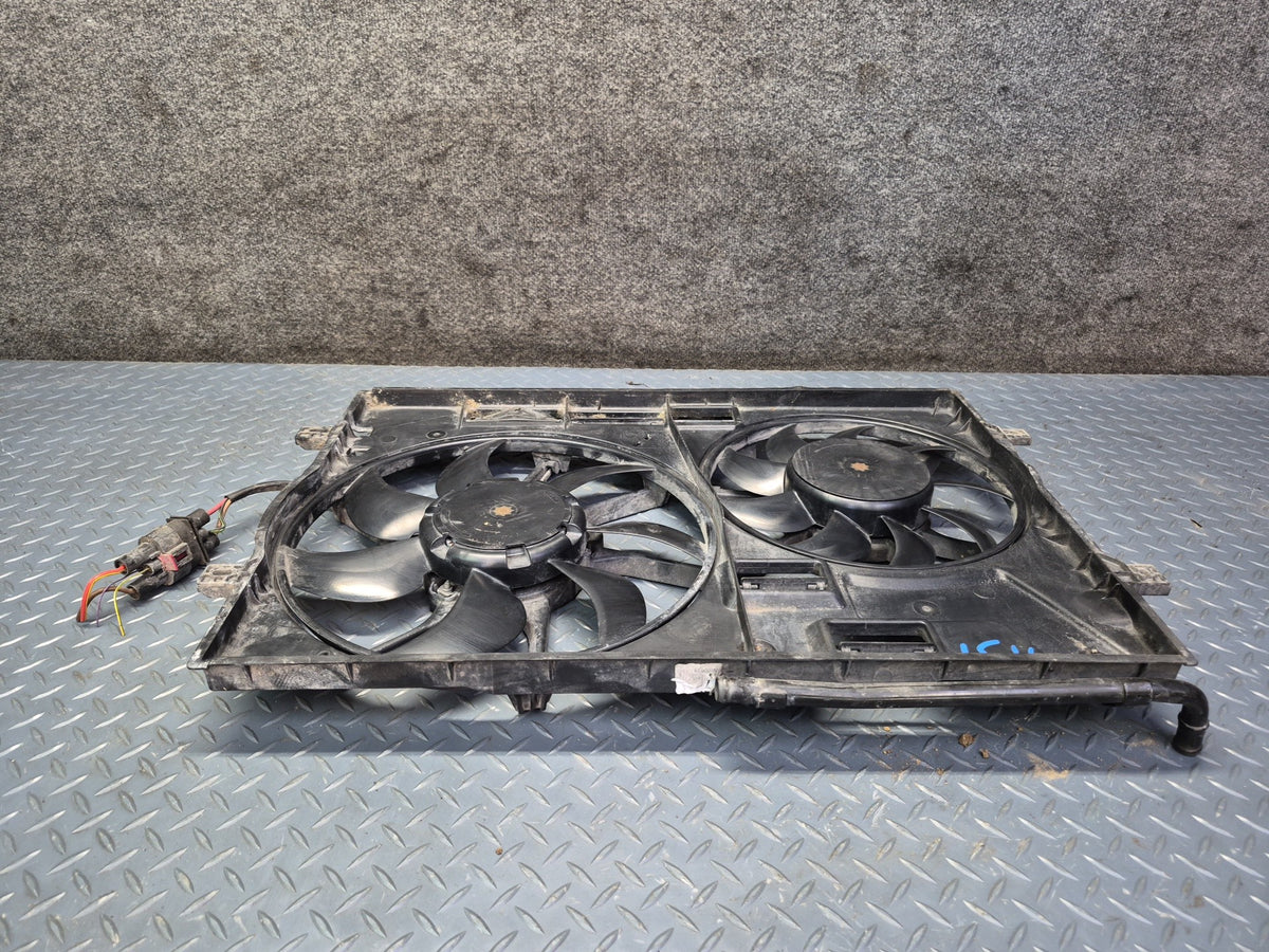 15-20 Audi S3 8VS 2.0L Cooling Radiator Shroud w Fan Assembly OEM