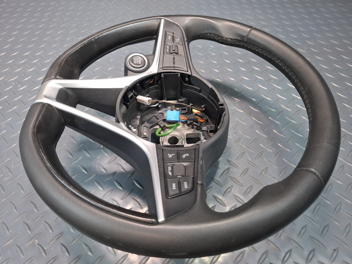 17-21 Alfa Romeo Giulia Leather Steering Black w Controls OEM