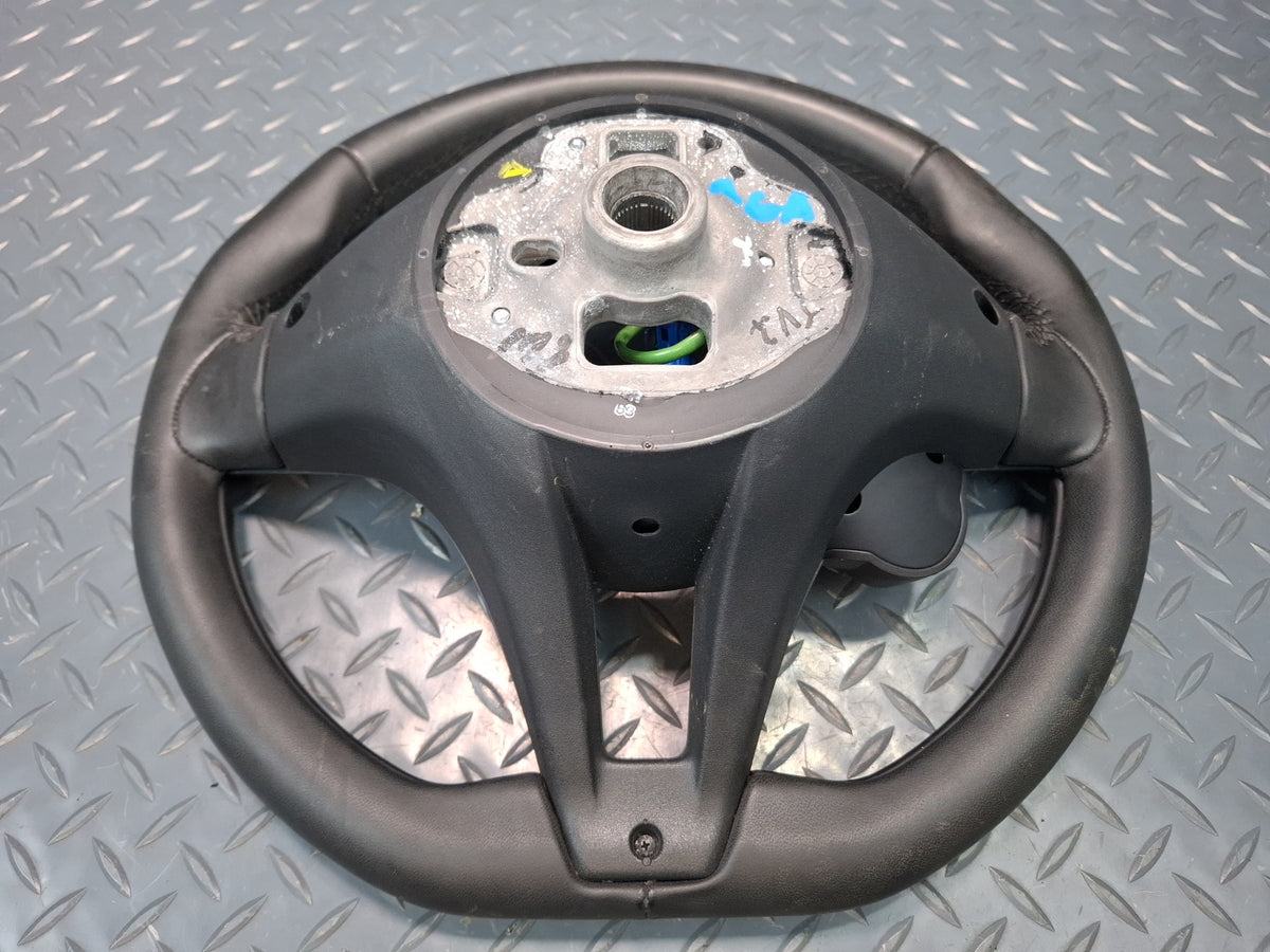 17-21 Alfa Romeo Giulia Leather Steering Black w Controls OEM