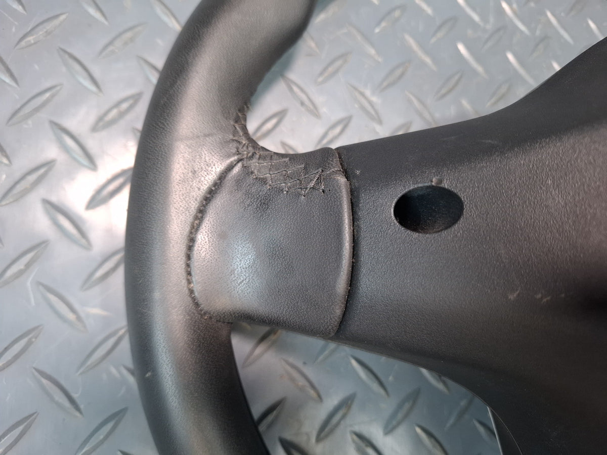 17-21 Alfa Romeo Giulia Leather Steering Black w Controls OEM