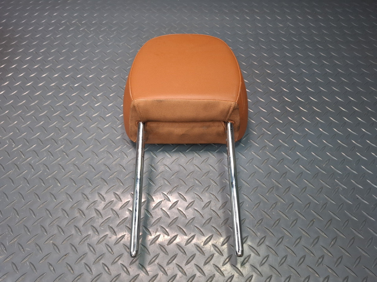 17-22 Alfa Romeo Giulia Front Left & Right Seat Leather Headrest Set of 2 OEM