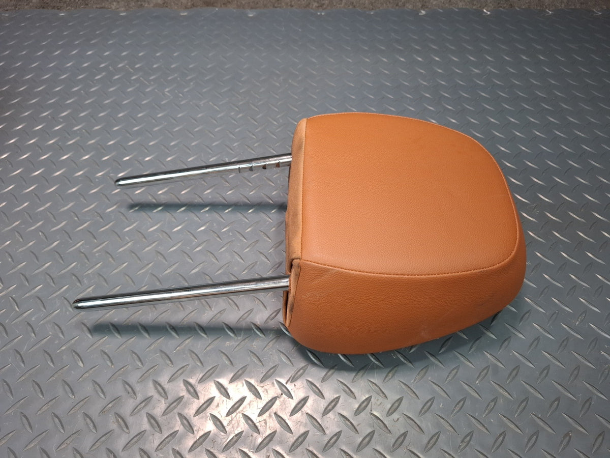 17-22 Alfa Romeo Giulia Front Left & Right Seat Leather Headrest Set of 2 OEM