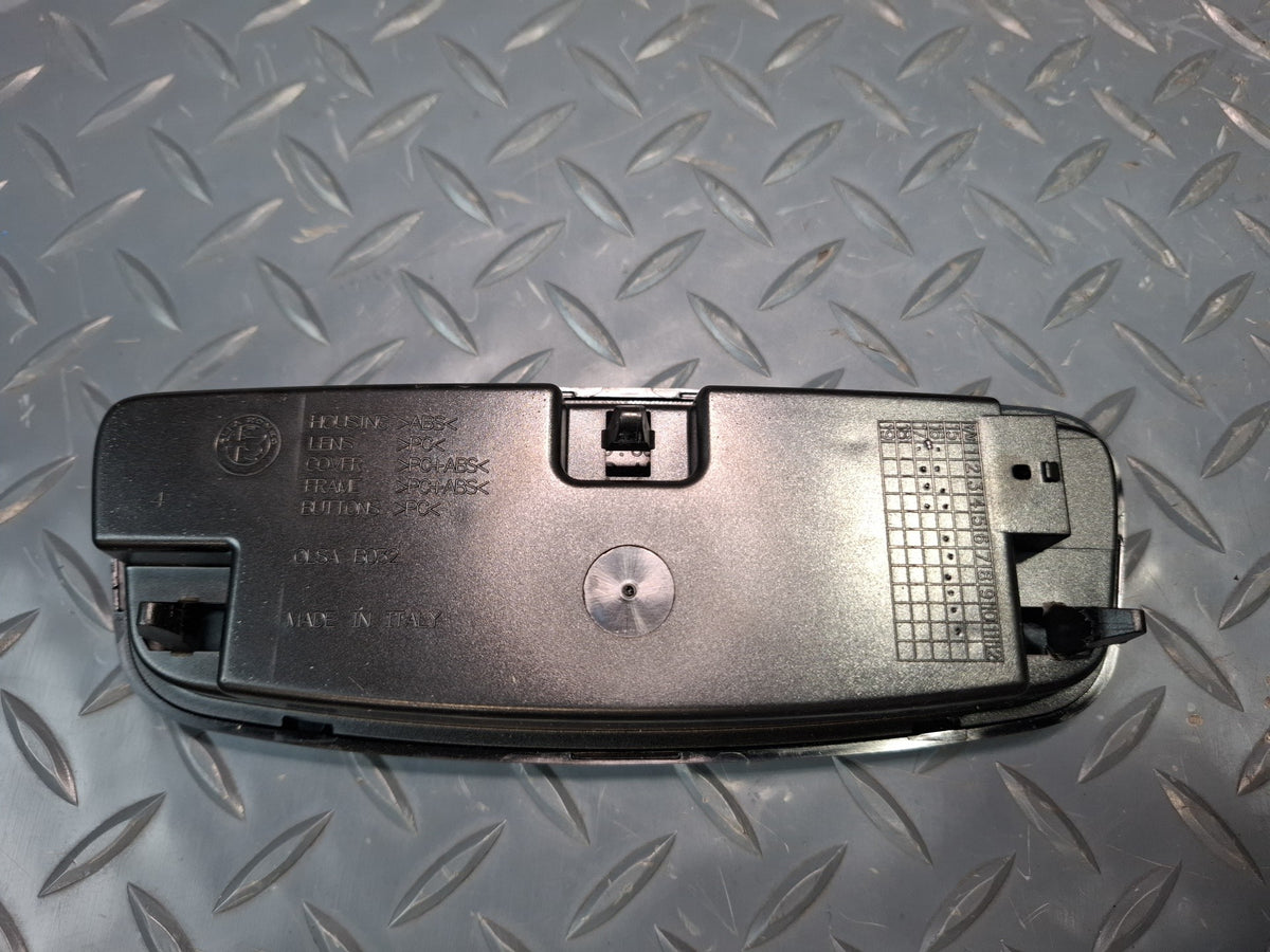17-19 Alfa Romeo Giulia Front & Rear Overhead Dome Light Lamp OEM