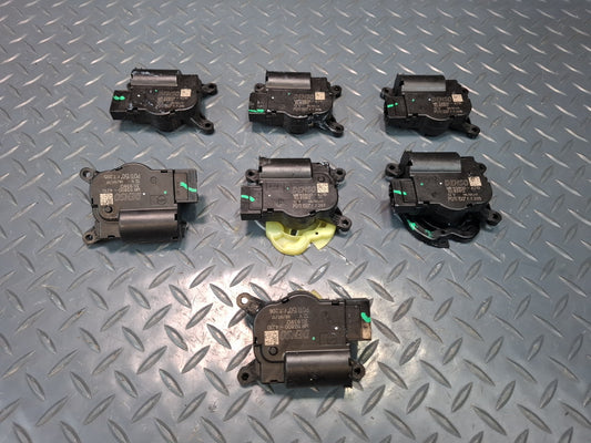 17-19 Alfa Romeo Giulia Hvac Set of 7 A/C Heater Door Flap Actuator Motor OEM