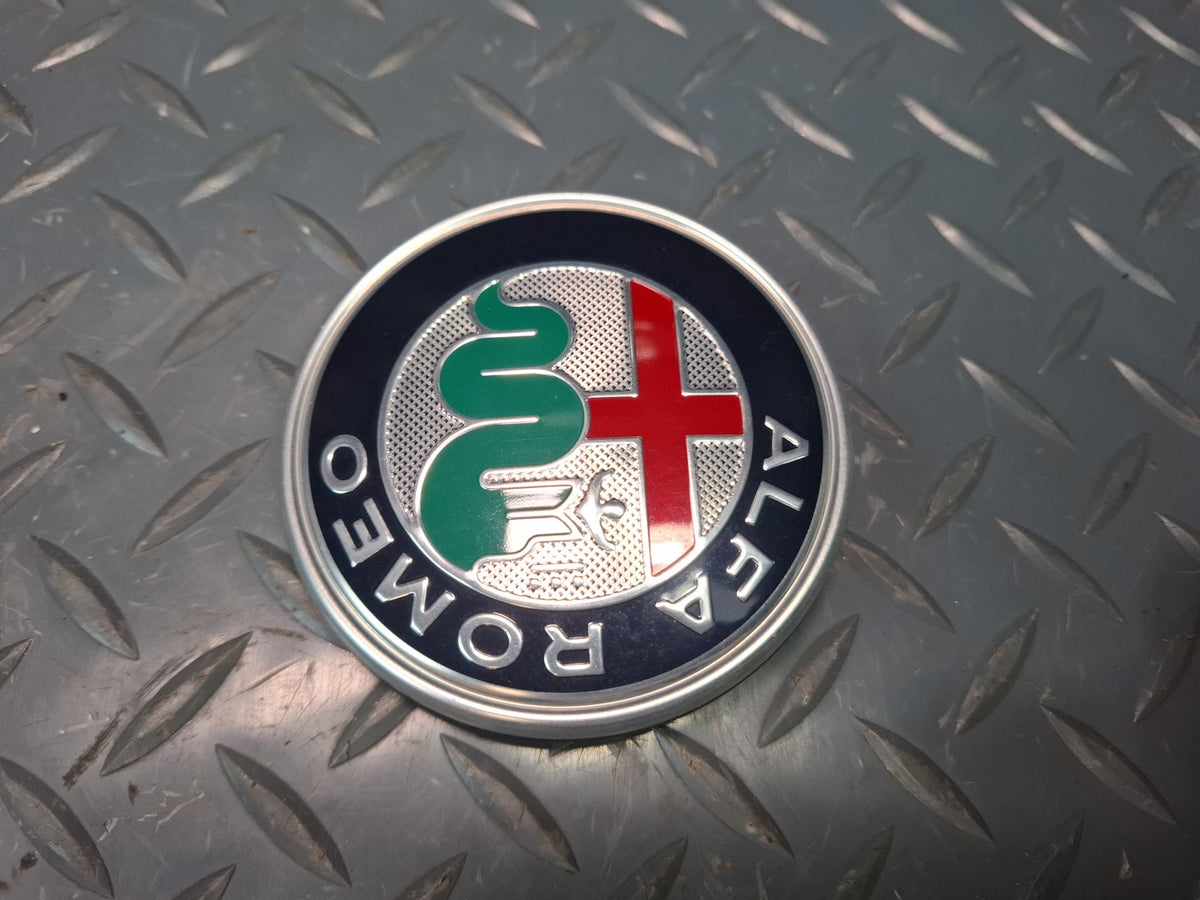 17-23 Alfa Romeo Giulia Q4 952 Rear Trunk Lid Tailgate Emblem Badge Set OEM
