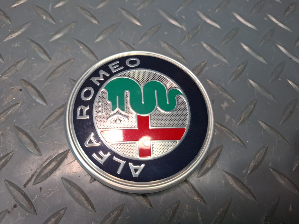 17-23 Alfa Romeo Giulia Q4 952 Rear Trunk Lid Tailgate Emblem Badge Set OEM