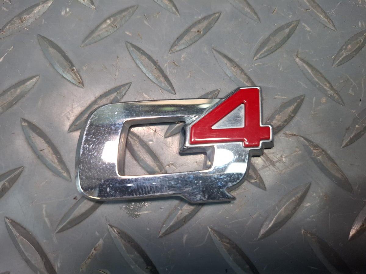 17-23 Alfa Romeo Giulia Q4 952 Rear Trunk Lid Tailgate Emblem Badge Set OEM