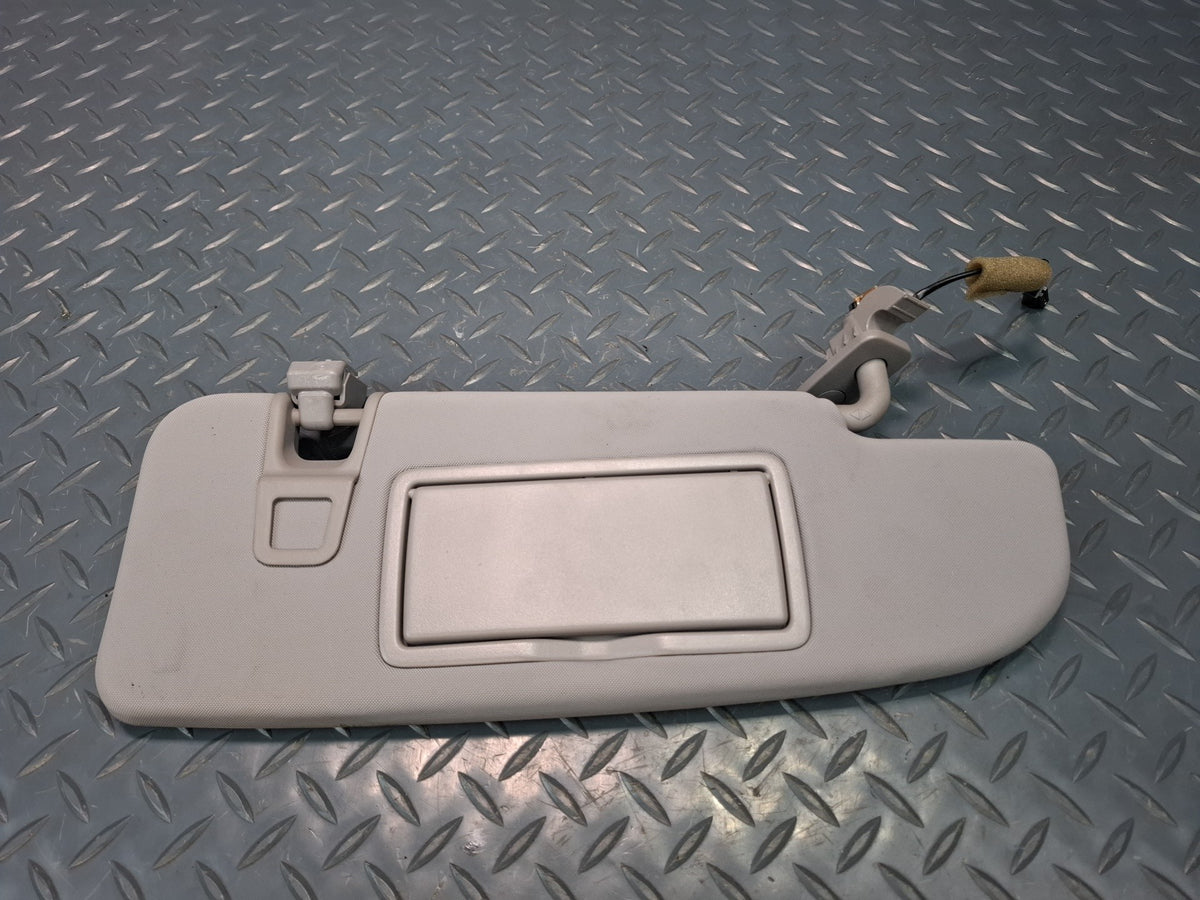 17-21 Alfa Romeo Giulia Front Left & Right Side Sun Visor Gray Set of 2 OEM