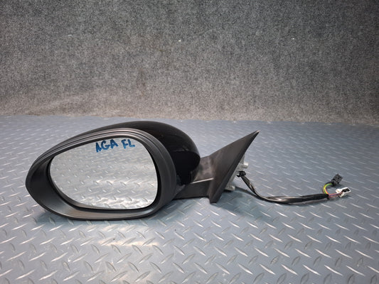 17-25 Alfa Romeo Giulia Left Driver Side Door Heated Rear View Mirror Black OEM