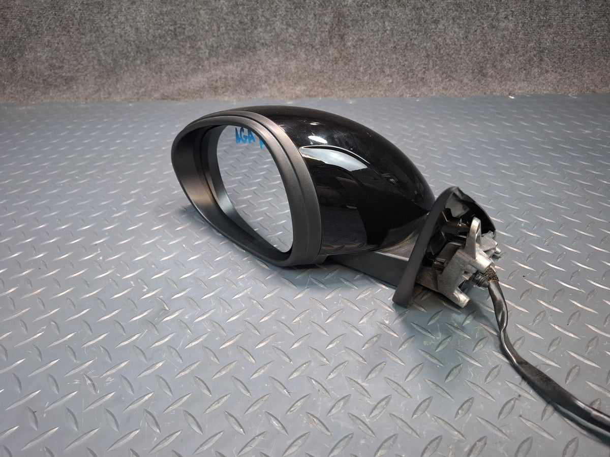17-25 Alfa Romeo Giulia Left Driver Side Door Heated Rear View Mirror Black OEM