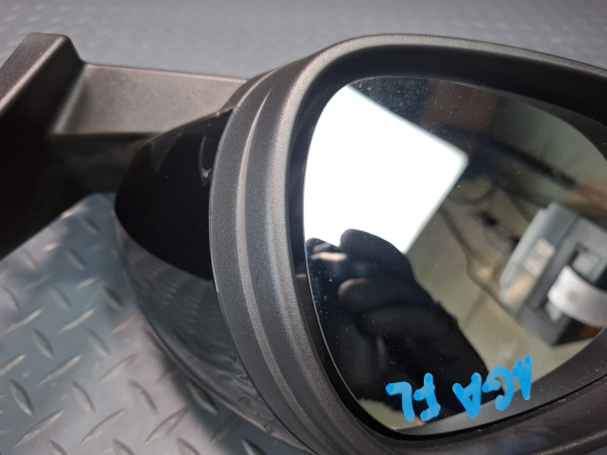 17-25 Alfa Romeo Giulia Left Driver Side Door Heated Rear View Mirror Black OEM