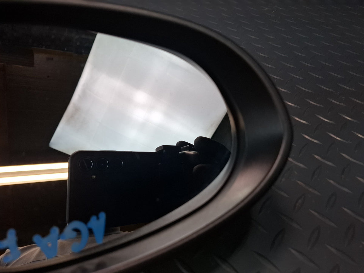 17-25 Alfa Romeo Giulia Left Driver Side Door Heated Rear View Mirror Black OEM