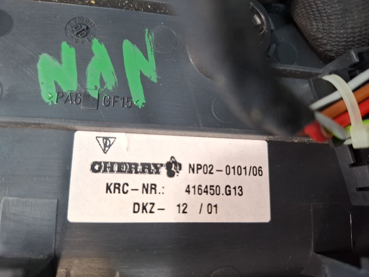 1999-2005 Porsche 911 996 Front Left Seat Adjust Control Switch w Trim