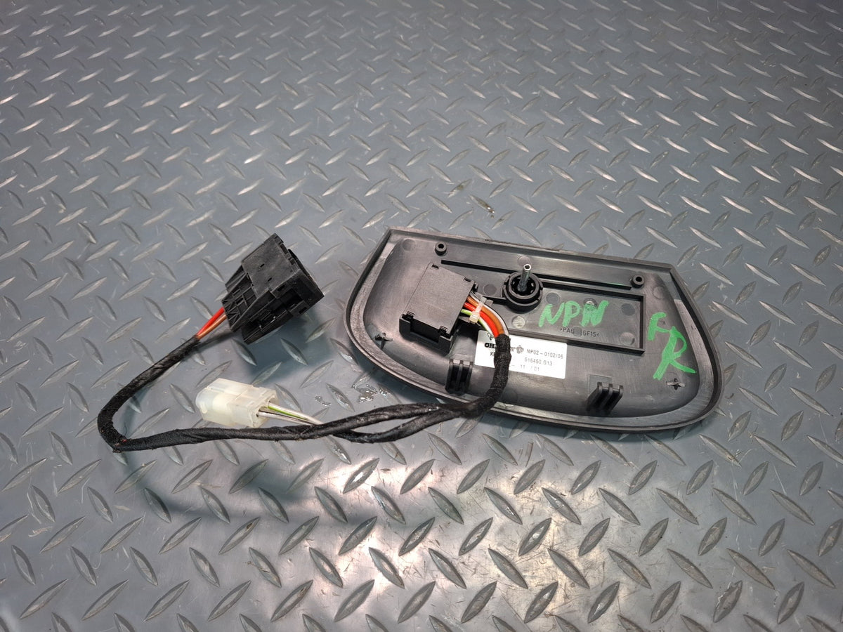 1999-2005 Porsche 911 Carrera 996 Front Right Seat Adjust Control Switch w Trim