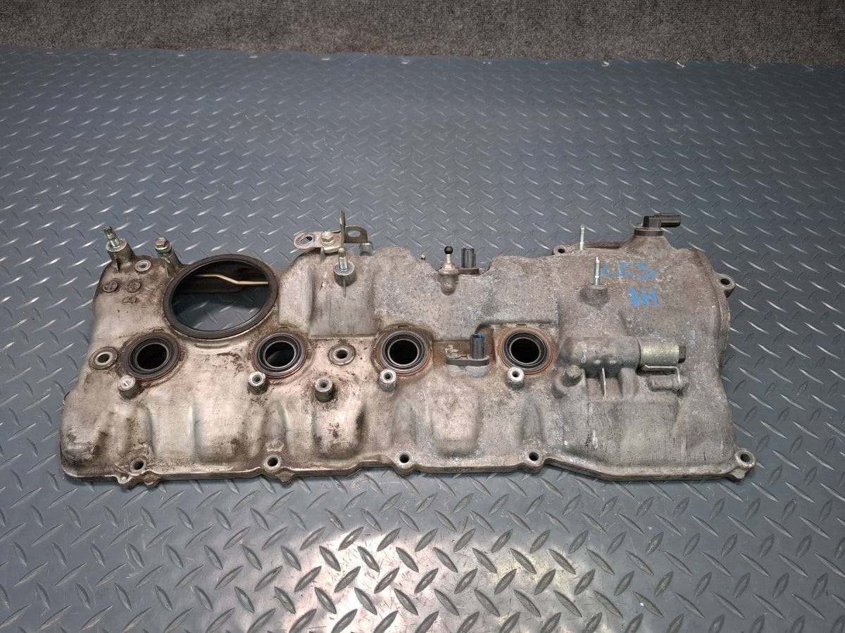 08-16 Lexus LS600HL UVF46 2URFSE Right Engine Cylinder Head Valve Cover OEM