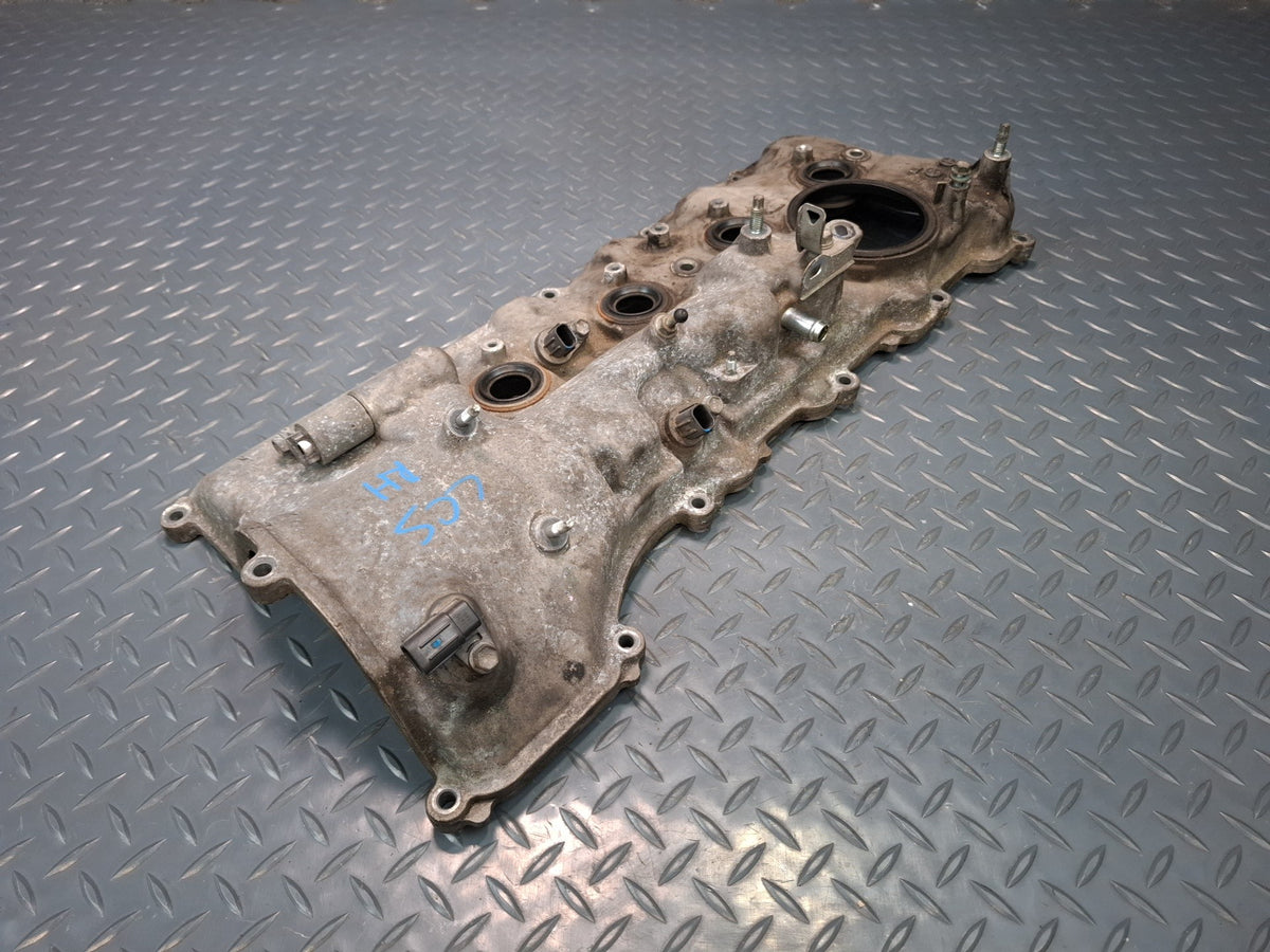 08-16 Lexus LS600HL UVF46 2URFSE Right Engine Cylinder Head Valve Cover OEM