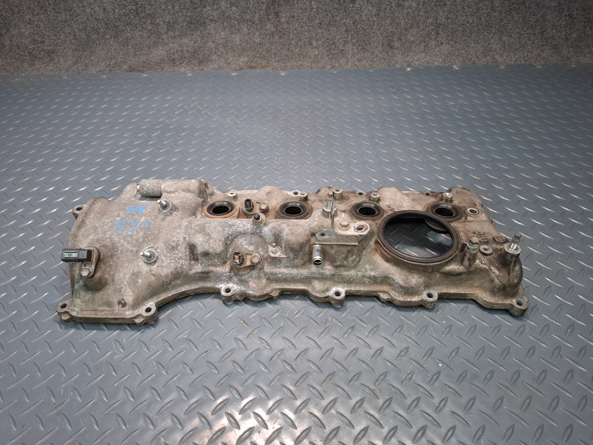 08-16 Lexus LS600HL UVF46 2URFSE Right Engine Cylinder Head Valve Cover OEM
