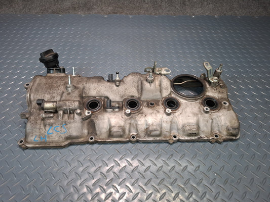 08-16 Lexus LS600HL UVF46 2URFSE Left Engine Cylinder Head Valve Cover OEM