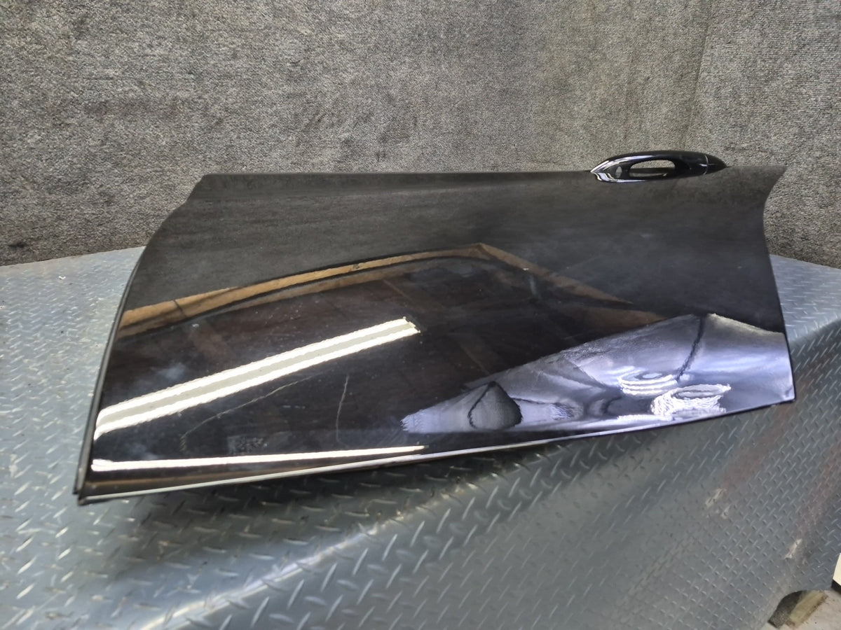 17-25 Alfa Romeo Giulia Rear Left Side Door Shell Panel w Glass Black OEM