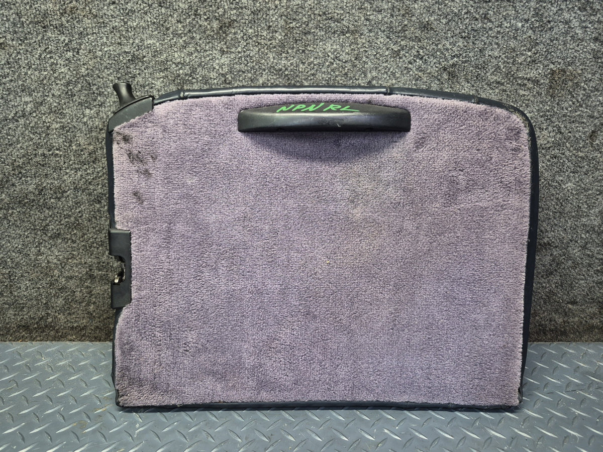 1999-2001 Porsche 911 996 Coupe Rear Left Seat Upper Backrest Leather Cushion