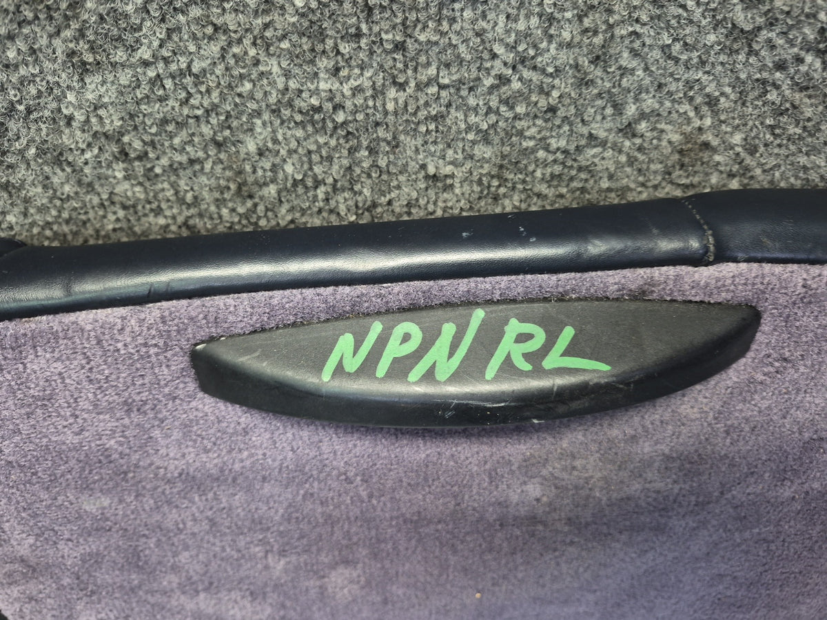 1999-2001 Porsche 911 996 Coupe Rear Left Seat Upper Backrest Leather Cushion