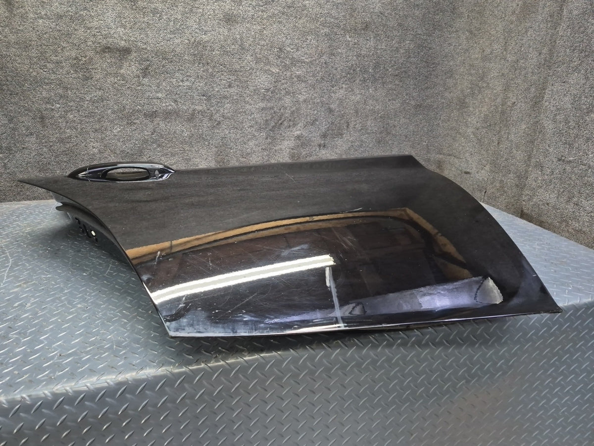 17-25 Alfa Romeo Giulia Rear Right Side Door Shell Panel w Glass Black OEM