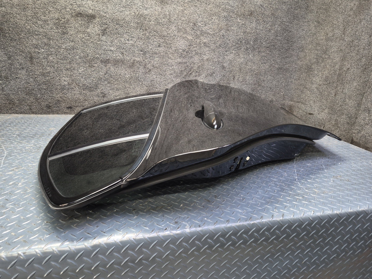 17-25 Alfa Romeo Giulia Rear Right Side Door Shell Panel w Glass Black OEM