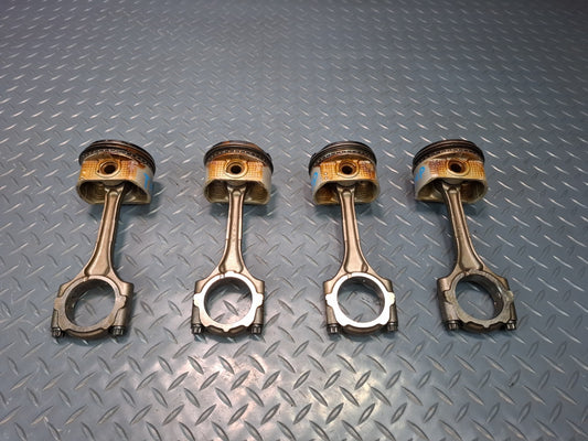00-05 Toyota ZZW30L MR2 Spyder 1.8L 1ZZFE Set of 4 Engine Piston Connecting Rod