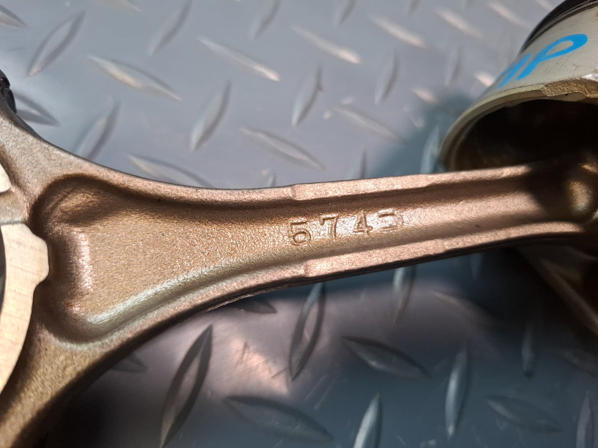 00-05 Toyota ZZW30L MR2 Spyder 1.8L 1ZZFE Set of 4 Engine Piston Connecting Rod