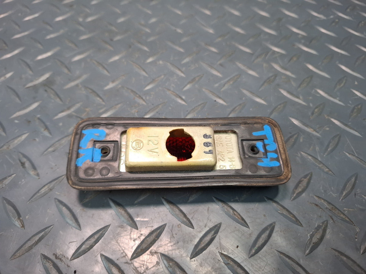 82-85 Toyota Celica RA65 Rear Right Bumper Side Marker Light OEM