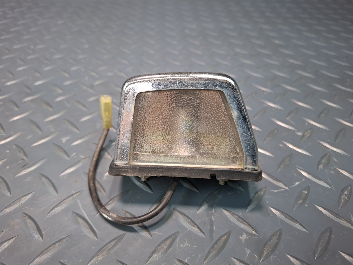 1983 Toyota Celica RA65 Convertible Rear Left & Right License Light Lamp Set OEM