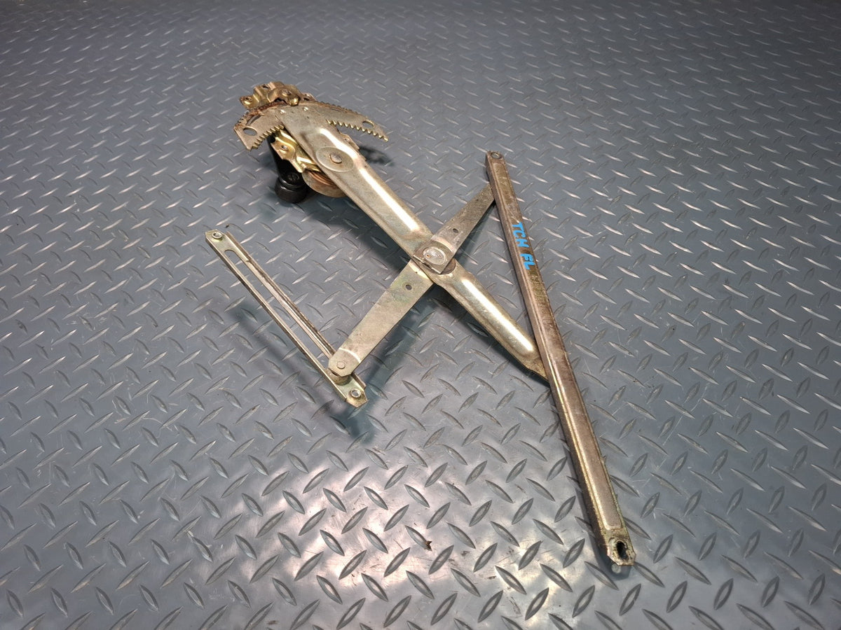 82-85 Toyota Celica RA65 Left Door Manual Window Regulator w Handle OEM