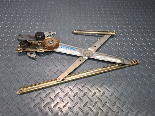 82-85 Toyota Celica RA65 Right Door Manual Window Regulator w Handle OEM