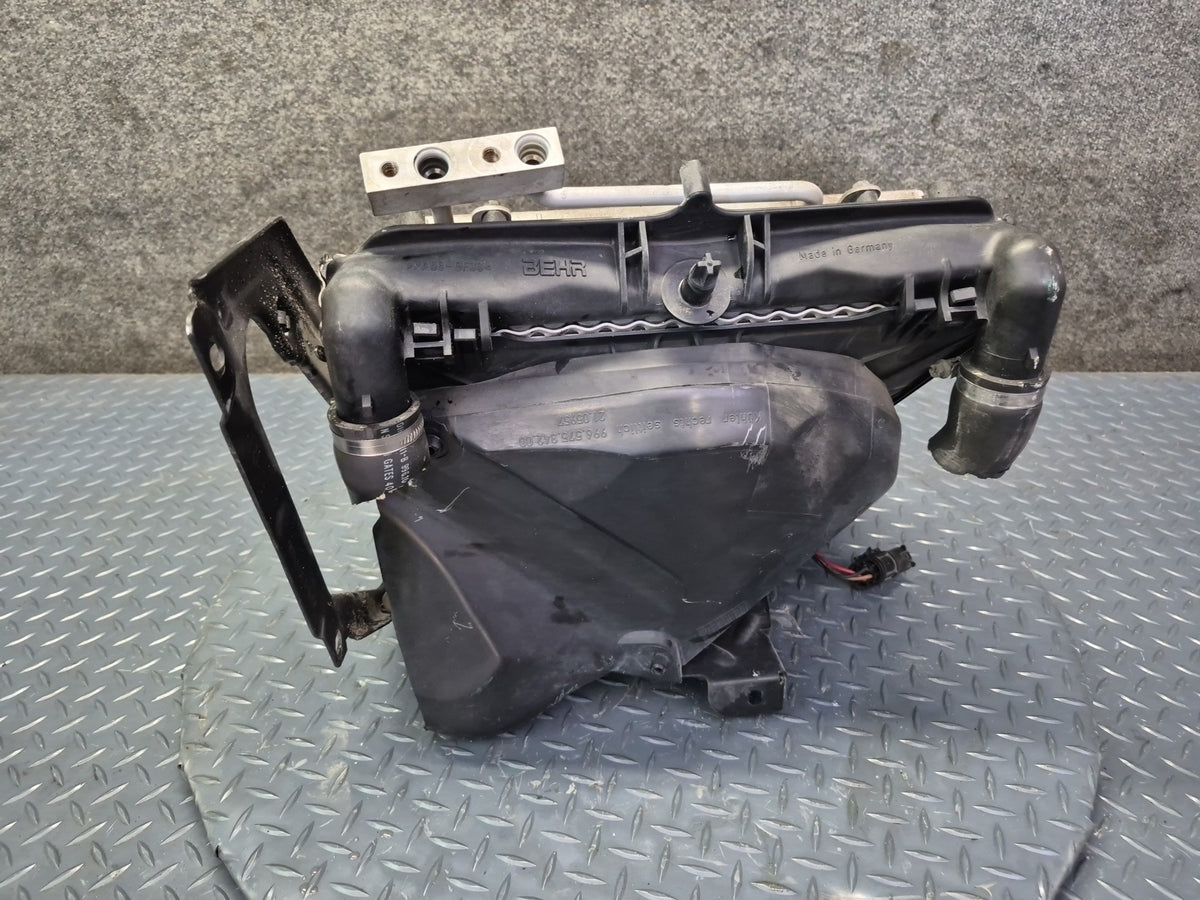 1999-2001 Porsche 911 996 Right Engine Radiator A/C Condenser Fan w Shroud
