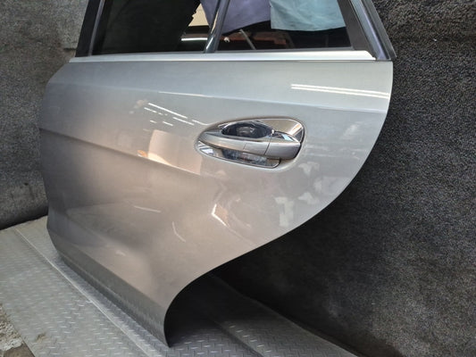 2012-2019 Mercedes W166 GLE ML Rear Left Side Door Shell Panel W/ Glass