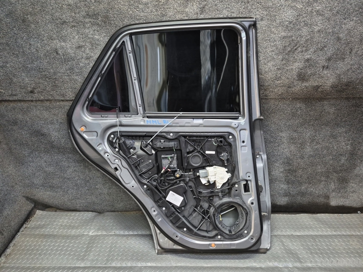 2012-2019 Mercedes W166 GLE ML Rear Left Side Door Shell Panel W/ Glass