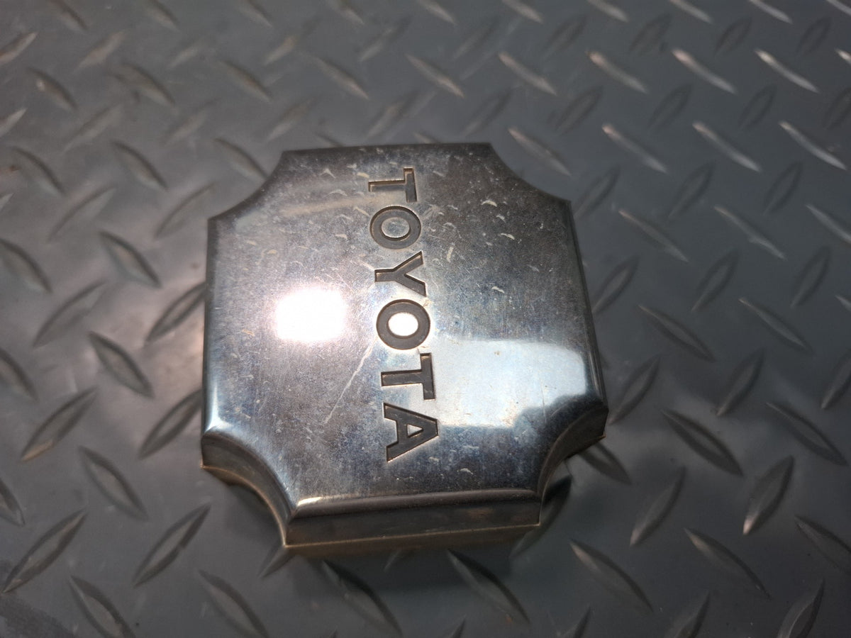 82-85 Toyota Celica RA65 Set of 4 Wheel Hub Chrome Center Cap Cover OEM