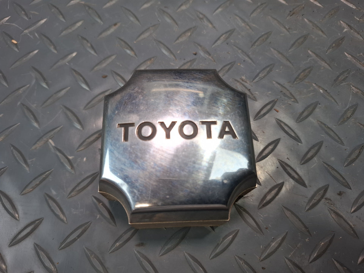 82-85 Toyota Celica RA65 Set of 4 Wheel Hub Chrome Center Cap Cover OEM