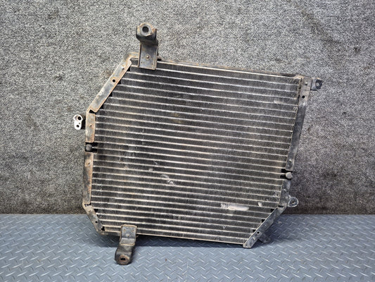 93-95 Toyota Hiace KZH106W 1KZ-TE A/C Condenser w Cooling Fan Motor & Shroud OEM