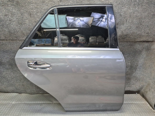 2012-2019 Mercedes W166 GLE ML Rear Right Side Door Shell Panel W/ Glass