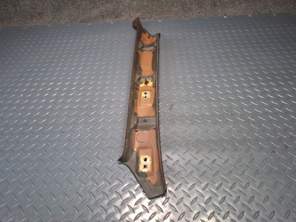 86-92 Toyota Supra MA71 Front Interior A Pillar Trim Cover Panel Set Maroon OEM