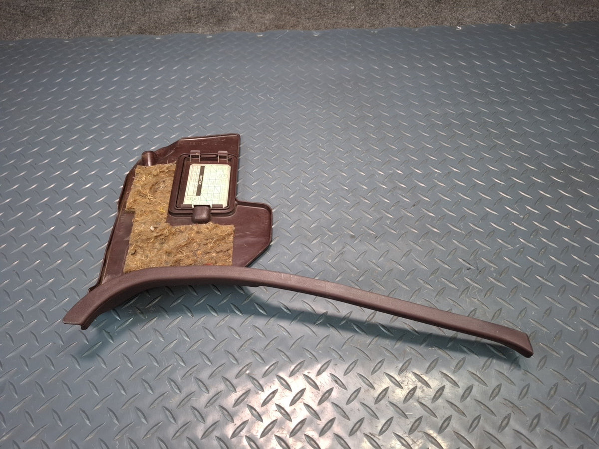 86-92 Toyota Supra MK3 Set of 2 Front Left & Right Kick Trim Cover Panel OEM