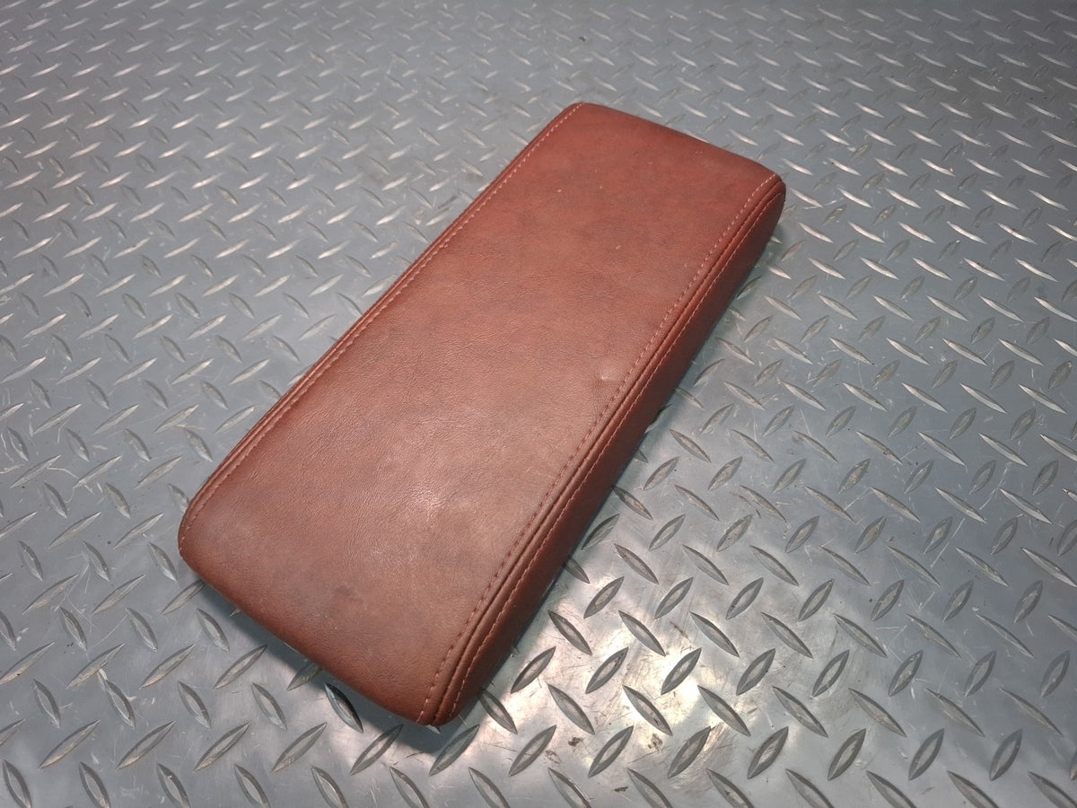 86-92 Toyota Supra MA71 MK3 Center Console Armrest Lid Maroon OEM